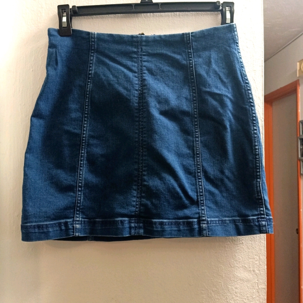 Free People Mini Jeans Skirts